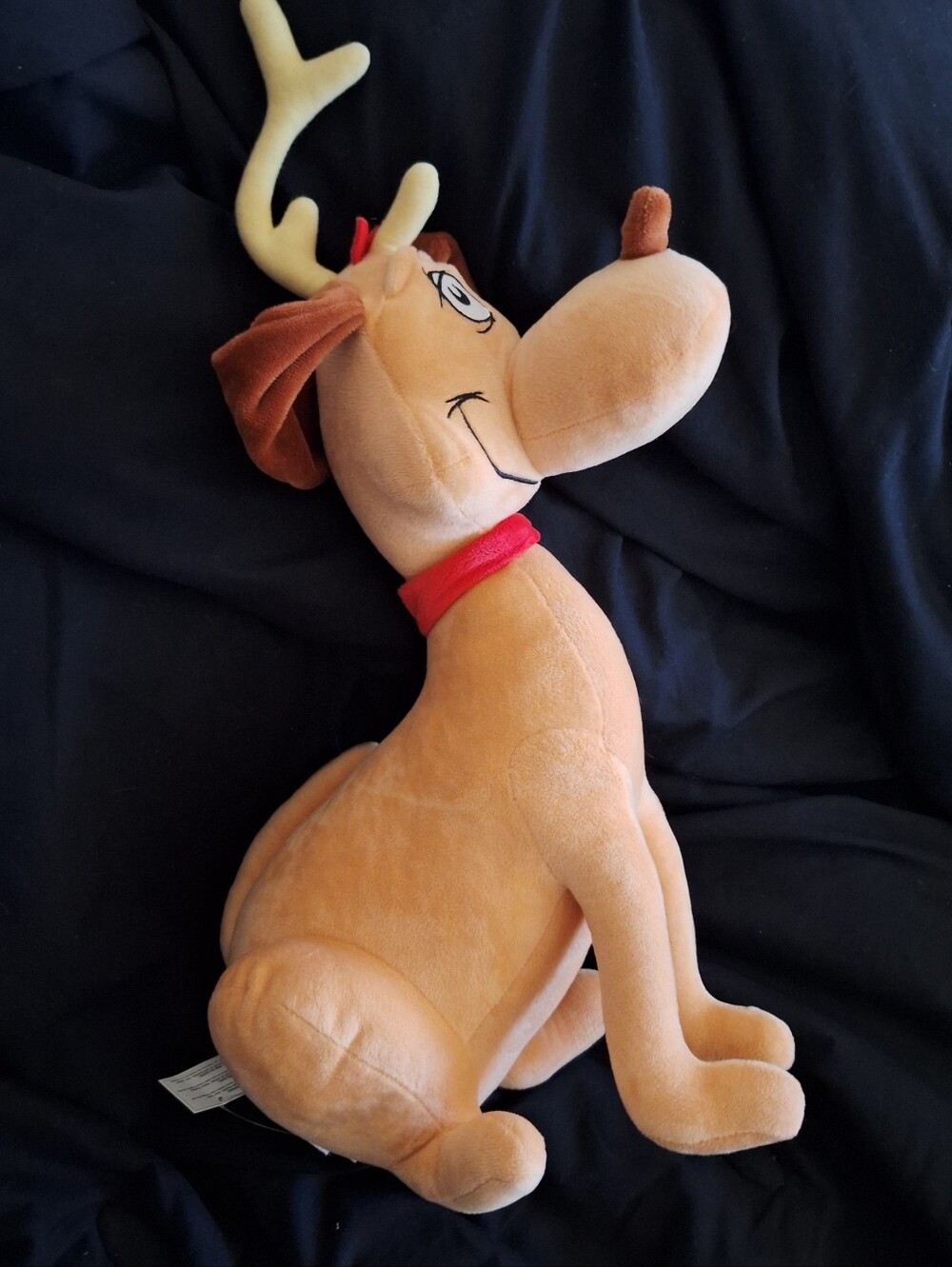 Dr Seuss Enterprises The Grinch Plush Max The Dog 15" Antlers Red Collar 2025